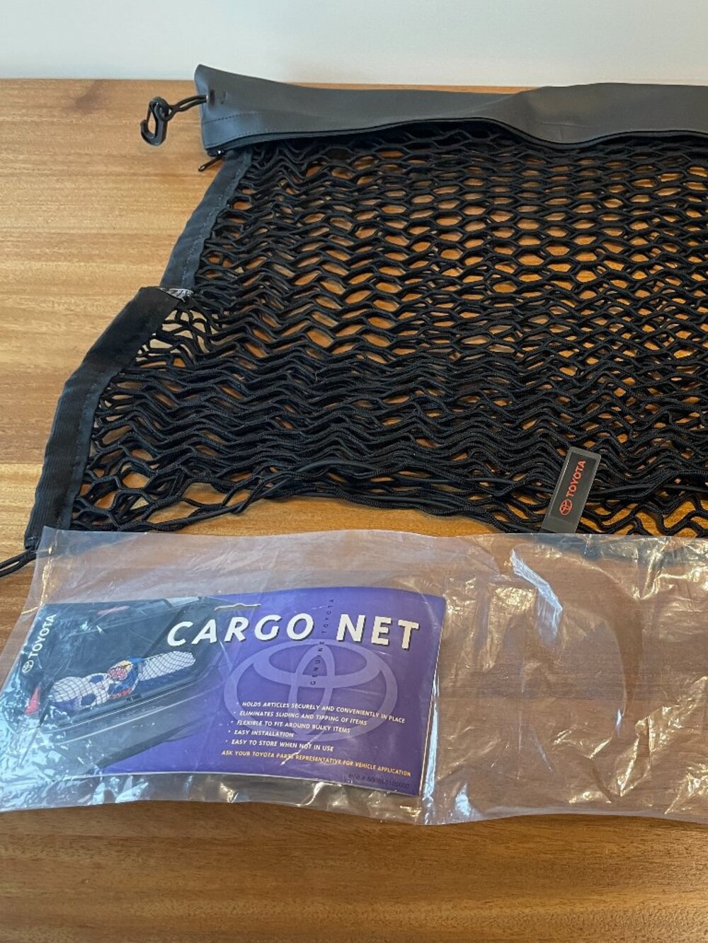 Toyota Rav 4 Hideaway Cargo Net, SUV storage/travel, part #PT347-42190 organizer